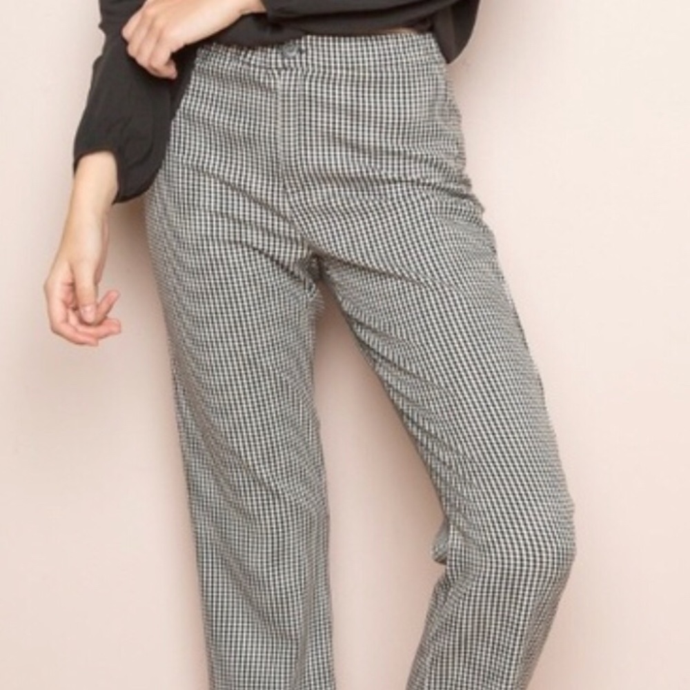 Brandy Melville Checkered Trousers